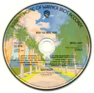 Badfinger - Wish You Were Here (1974) [2014, Japanese SHM-CD] Repost