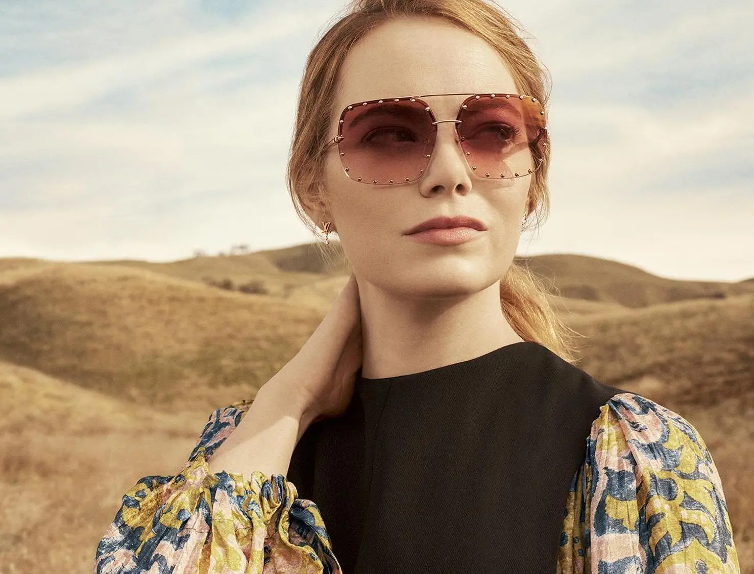 Emma Stone by Craig McDean for Louis Vuitton Spirit of Travel 2018