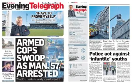Evening Telegraph Late Edition – February 18, 2022