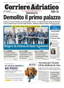 Corriere Adriatico Macerata - 28 Aprile 2024