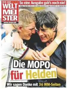 Hamburger Morgenpost vom 15 Juli 2014
