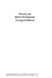 Poverty and Brain Development During Childhood: An Approach from Cognitive Psychology and Neuroscience