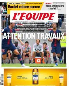 L'equipe du Dimanche 22 Juillet 2018