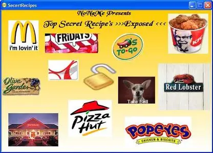 Top Secret Recipe's  Exposed