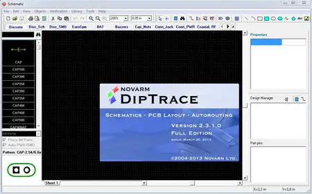 DipTrace 2.3.1.0 (x86/x64)