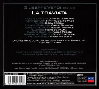 John Pritchard, Orchestra e coro del Maggio Musicale Fiorentino, Joan Sutherland, Carlo Bergonzi - Verdi: La Traviata (1998)