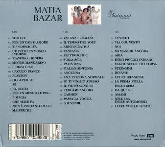 Matia Bazar - The Platinum Collection (2007) {3CD Box Set}