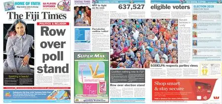 The Fiji Times – October 09, 2018