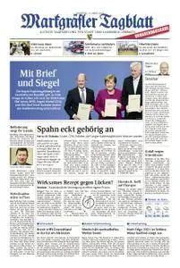 Markgräfler Tagblatt - 13. März 2018