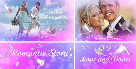 Love And Doves - Project for After Effects (VideoHive)