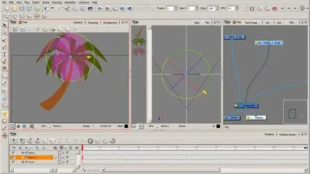 Animating a Multi-Plane Scene in Toon Boom Animate Pro