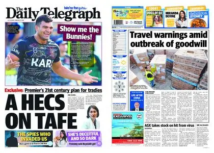 The Daily Telegraph (Sydney) – February 25, 2020