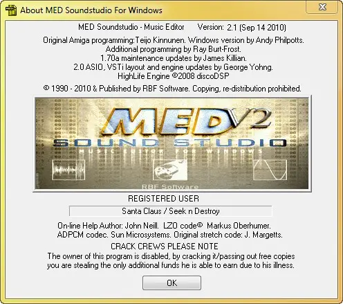 MED Soundstudio 2.1