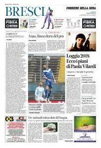 Corriere della Sera Brescia - 4 Aprile 2018