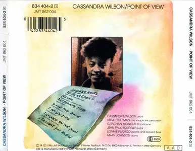 Cassandra Wilson - Point Of View (1986/1996)