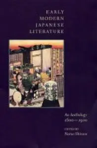 Early Modern Japanese Literature: An Anthology, 1600-1900 (Repost)