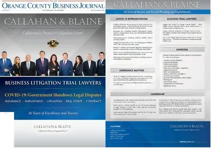 Orange County Business Journal – May 25, 2020