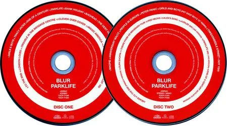 Blur - Parklife (1994) 2CD Japanese Special Edition 2012