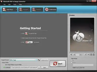Aiseesoft PDF to Image Converter 3.1.36 Multilingual
