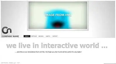 (SWF) XML - PORTFOLIO/STUDIO Full