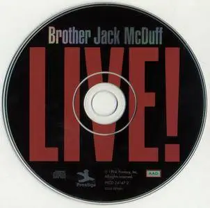 Brother Jack McDuff - Live! (1963) {Prestige PRCD-24147-2 rel 1994}