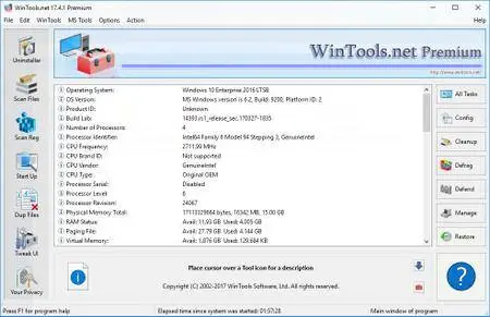 WinTools.net Professional / Premium 17.5.1 DC 23.05.2017 Multilingual Portable