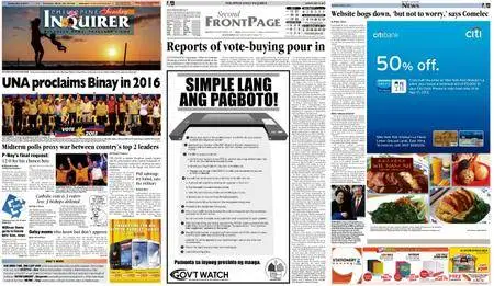Philippine Daily Inquirer – May 12, 2013