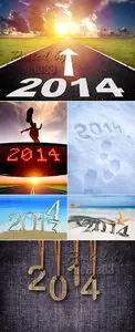 Stock Photo - New Year 2014