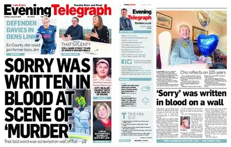 Evening Telegraph Late Edition – January 08, 2019