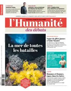 L'Humanite du Vendredi 5 et Dimanche 7 Avril 2019