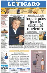 Le Figaro - Lundi 9 aout 2010