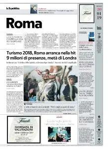 la Repubblica Roma - 30 Gennaio 2019