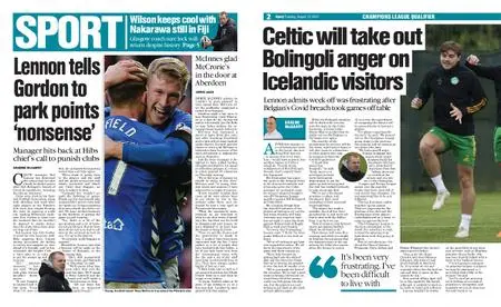 The Herald Sport (Scotland) – August 18, 2020