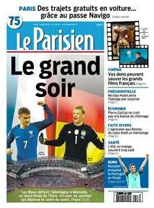 Le Parisien du Jeudi 7 Juillet 2016