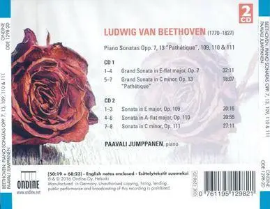 Paavali Jumppanen - Beethoven: Piano Sonatas Opp. 7, 13 "Pathetique", 109, 110 & 111 (2016)