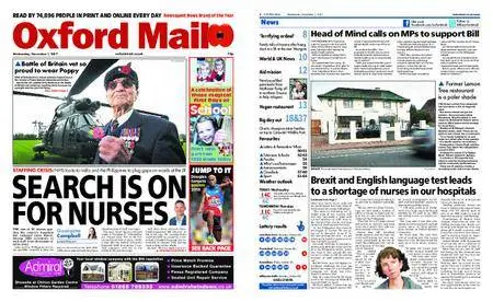 Oxford Mail – November 01, 2017