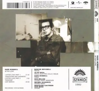 Dave Burrell - After Love (1970) {America Records 067 867-2 rel 2004}