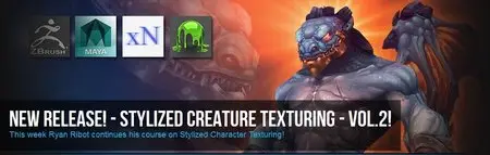 Stylized Creature Texturing Volume 2