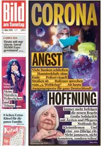 Bild am Sonntag - 22 März 2020