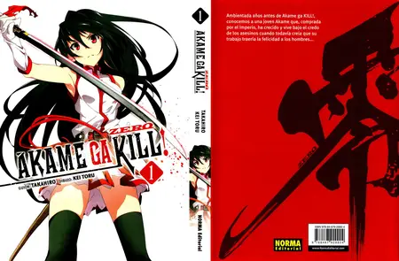 Akame ga Kill! Zero Tomos 1 - 8 (de 10)
