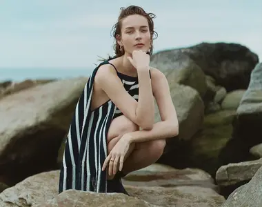 Julia Bergshoef by Landon McMahonf for Vogue Scandinavia Summer 2025