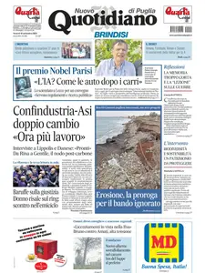 Quotidiano di Puglia Brindisi - 19 Settembre 2025