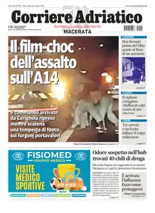 Corriere Adriatico Macerata - 29 Ottobre 2025