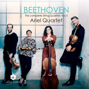 Ariel Quartet - Beethoven: The Complete String Quartets, Vol. 2 (2025) [Official Digital Download 24/96]