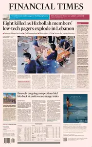 Financial Times USA - 18 September 2024