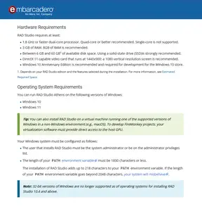 Embarcadero RAD Studio 12.3 Athens May Patch (29.0.55362.2017)