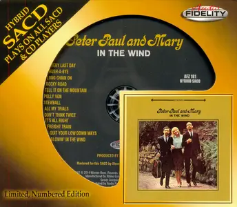 Peter, Paul And Mary - In The Wind (1963) {2014, Hybrid SACD, Limited Edition, Remastered} Repost