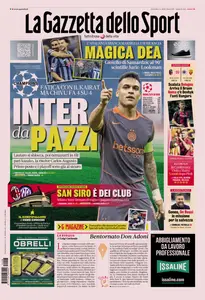 La Gazzetta dello Sport - 6 Novembre 2025