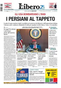 Libero - 23 Giugno 2025
