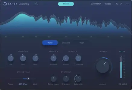 LANDR Mastering Plugin PRO v1.1.34